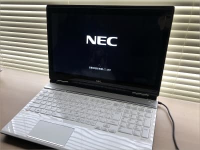 NEC LAVIEで自動修復を準備しています画像